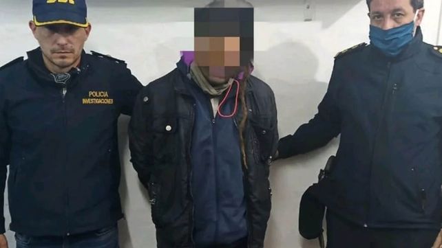 El presunto femicida fue detenido esta madrugada.
