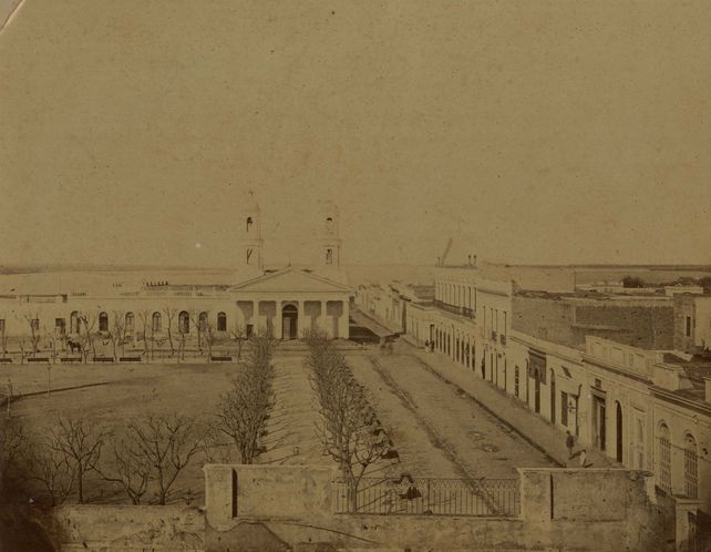 La Catedral de la ciudad en 1870.