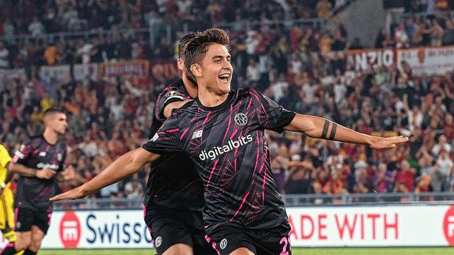 Paulo Dybala sigue on fire: golazo en el 3 a 0 de la Roma.