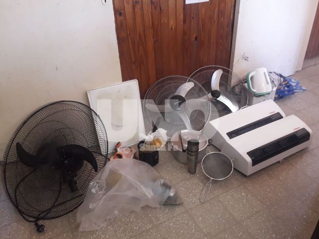 Los elementos robados fueron recuperados