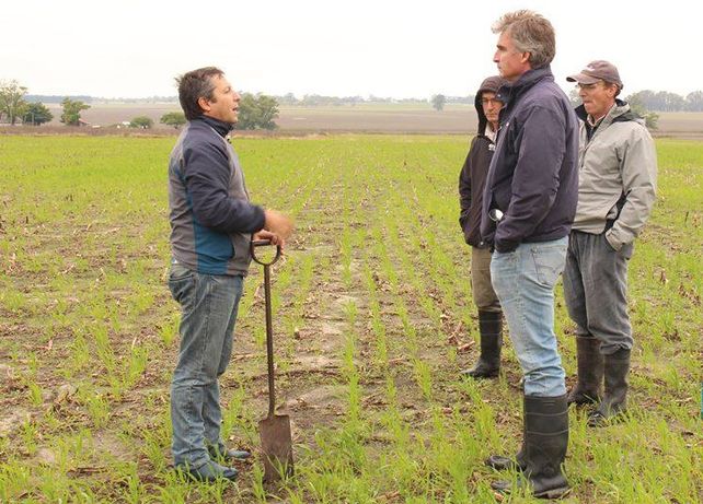 Eduardo Cerdá comenzó a trabajar este año en un campo de Gualeguaychú.&nbsp;