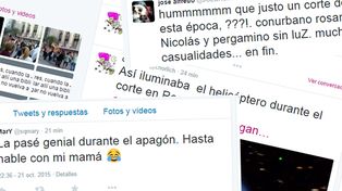 Sin no hay luz, que no falte Twitter: el apagón y las quejas en las redes sociales