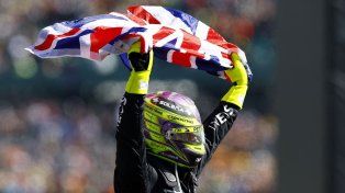 Hamilton le puso fin a una larga espera en el Gran Premio del Reino Unido