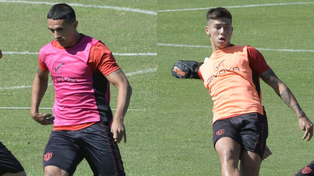 Velázquez será el primer marcador central y Calcaterra el mediocampista central el domingo contra Platense.
