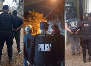 Seis aprehendidos tras una violenta pelea entre familias en barrio Cabal: secuestraron un revólver calibre 38