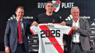River confirmó la extensión del contrato con el arquero Franco Armani, justamente en la previa del Superclásico.