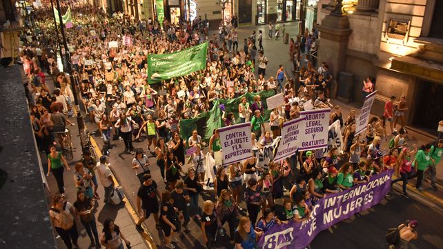 Las mejores imágenes del 8M en Rosario