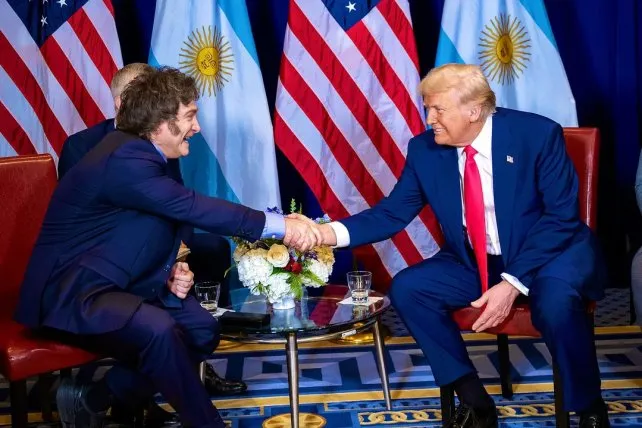 Milei y Trump Milei y Trump