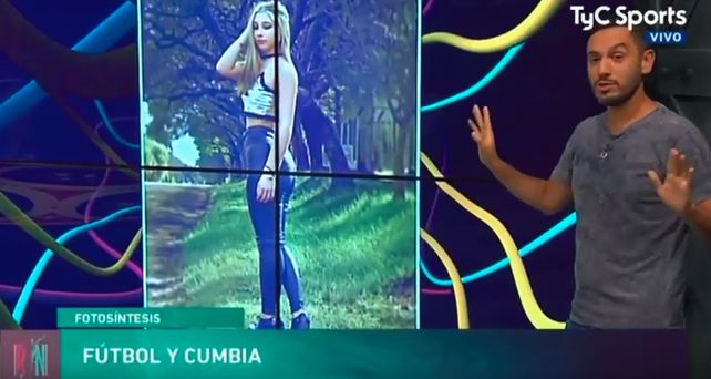 La foto de Nahir Galarza se tomó para tirar un chiste.&nbsp;