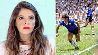 Tajante aclaración de Dalma Maradona por la subasta de la camiseta de Diego Maradona