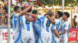 argentina goleo a adh brasil y avanzo a las semifinales en lalcudia