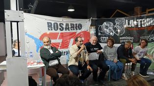 En La Toma, Hugo Yasky encabezó la presentación de la lista 10 para la conducción de la CTA de los Trabajadores.