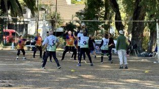 El newcom fue una de las tantas disciplinas que se jugaron en Colón.