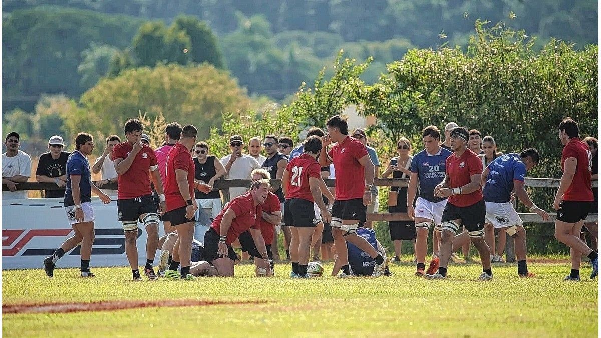 Capibaras XV igualó 57-57 en su primer amistoso internacional
