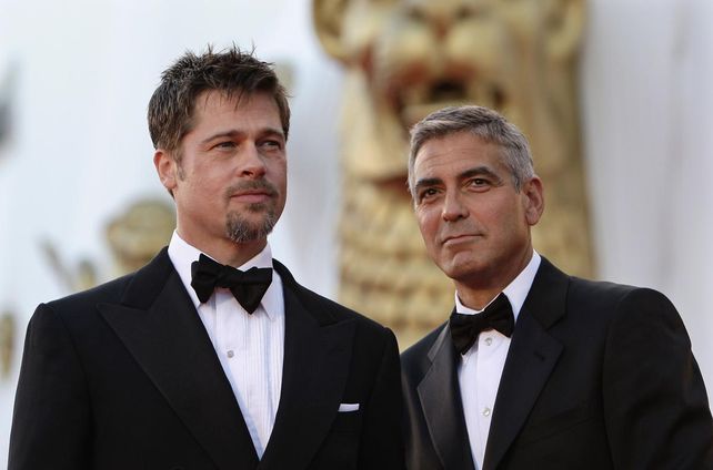 Brad Pitt y George Clooney compartieron cartel en “La gran estafa” y “Quemar después de leer”.&nbsp; 