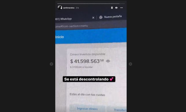 Santi Maratea juntó 83 millones para combatir los incendios de Corrientes