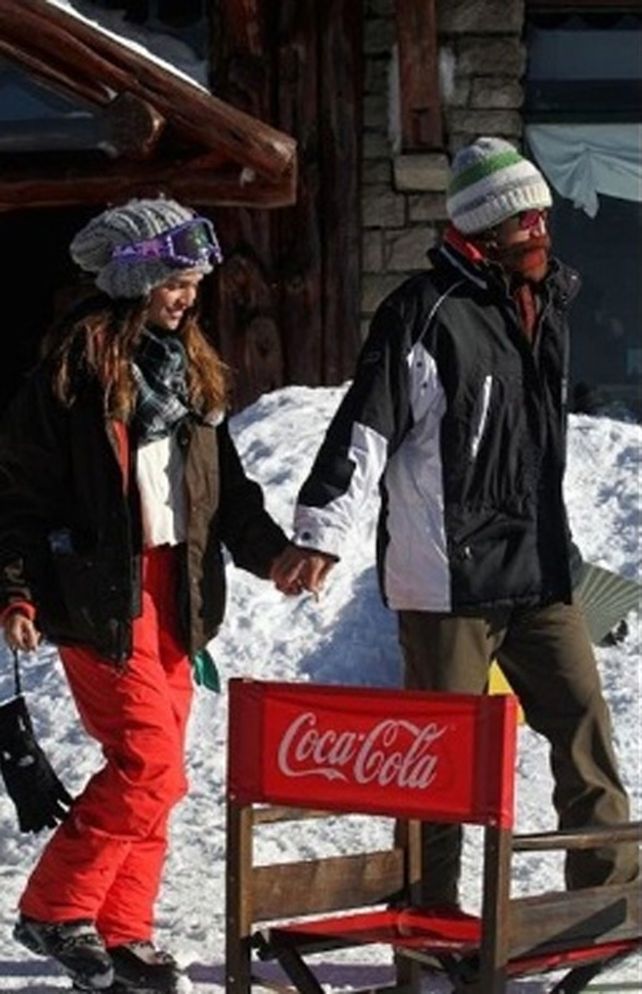 Disfrutó de la nieve