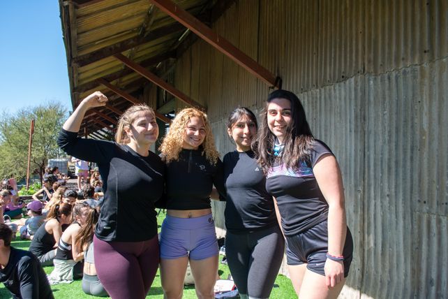Roció Pijuán, Morena Cardoso, Antonella Graziani y Antonella Rampoldi