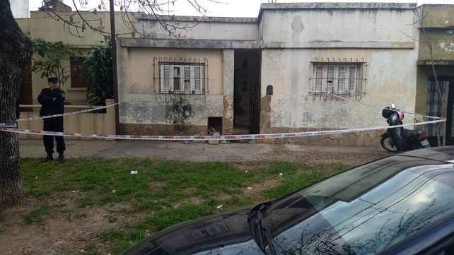 La vivienda en la que ocurrió el crimen.