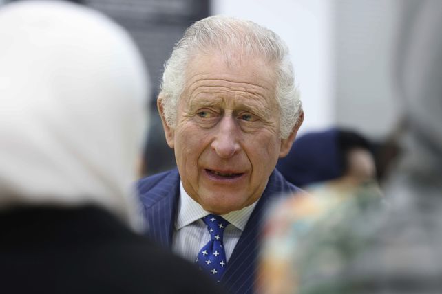 El rey Carlos III de Inglaterra.