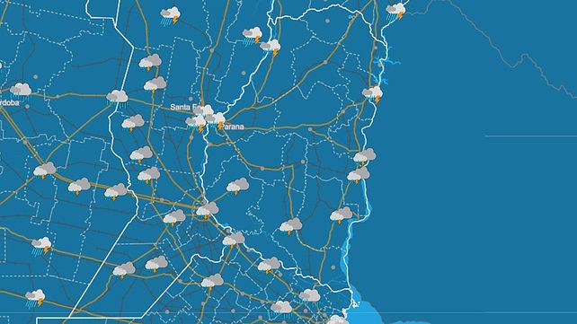 SMN: sigue la inestabilidad y el calor