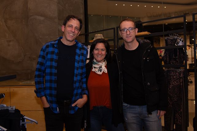 Daniel Horst, Araceli Difulvio y Marcos Momo