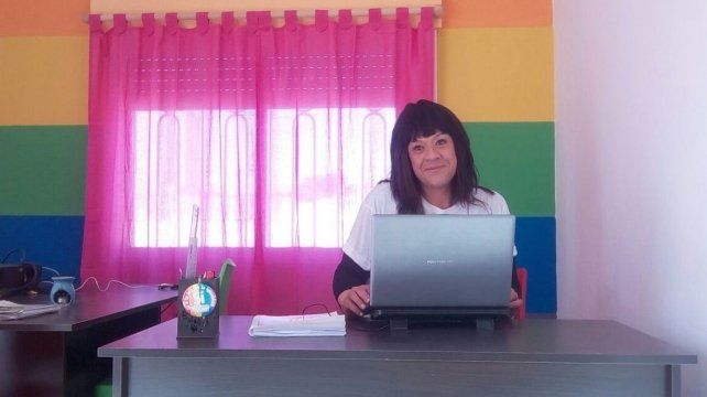 Yuliana Aguilar fue la primera mujer trans del país en ingresar a la administración pública. Fue en Venado Tuerto.