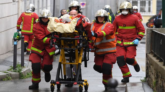Dos personas resultaron heridas en el ataque en cercanías de la&nbsp;antigua sede de la revista satírica Charlie Hebdo
