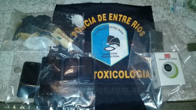 Siete detenidos tras operativos por narcomenudeo en Colón, Concordia y Paraná