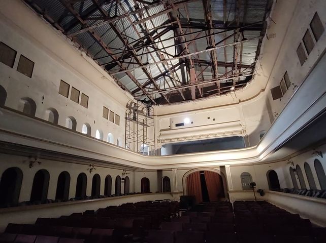 El Teatro Gabriele D’Annunzio fue una de las primeras obras de Ángel Guido