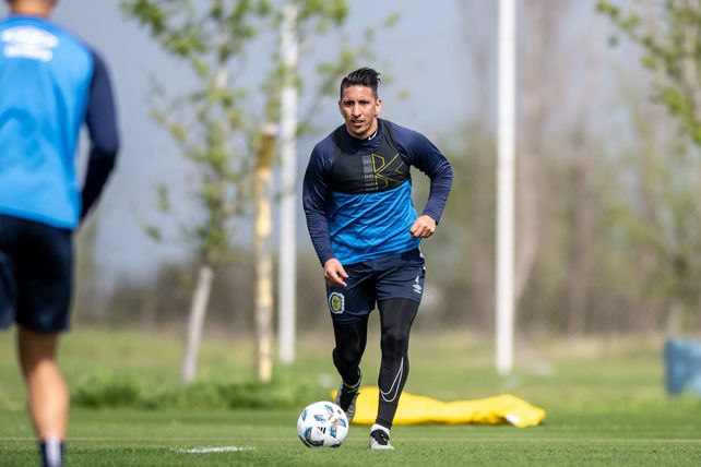 Damián Martínez todavía no se recuperó de la lesión que sufrió en Mendoza. Tiene para algunos días más.