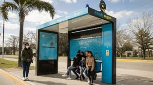 En poco tiempo, Rosario tendrá instaladas 17 de las 50 Paradas Seguras prometidas.&nbsp;