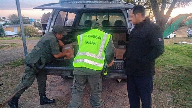 Victoria: iba con 25.000 cartuchos para escopeta sin papeles