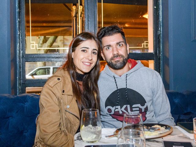 Agostina Casalegno y Emiliano Escariz.
