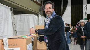 Sukerman votó en la escuela Dante Alighieri.