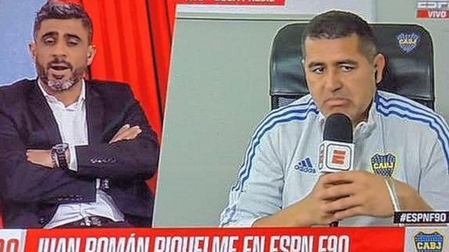Juan Román Riquelme habló sobre la pelea entre Benedetto y Zambrano&nbsp;