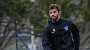 Sosa se entrenó apartado en Racing mientras avanza su posible transferencia a Vasco da Gama en Brasil
