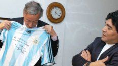 Kirchner y el Diez. Kirchner y el Diez.
