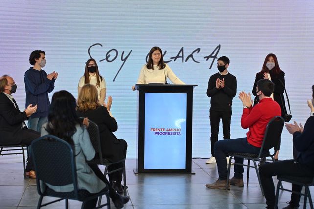 Clara García fue la candidata a senadora nacional y asoma como para jugar también un rol protagónico en 2023.