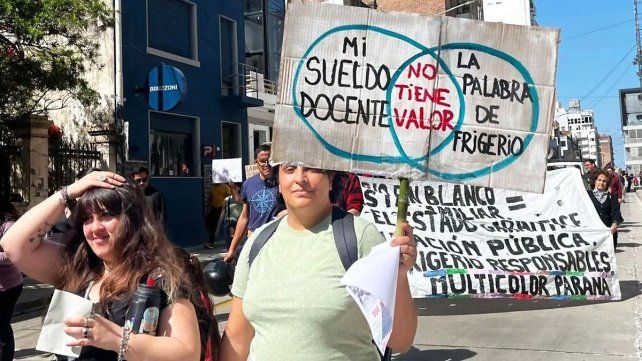 Agmer convocó a una jornada de lucha para este jueves 16 de abril entre las 17 y las 19 con concentraciones en distintas localidades de Entre Ríos
