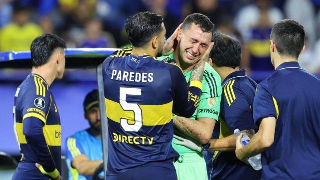 Preocupación en Boca: Marchesín salió lesionado y encendió las alarmas en La Bombonera