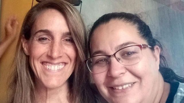 Soledad Pastorutti con Carmen Fernández