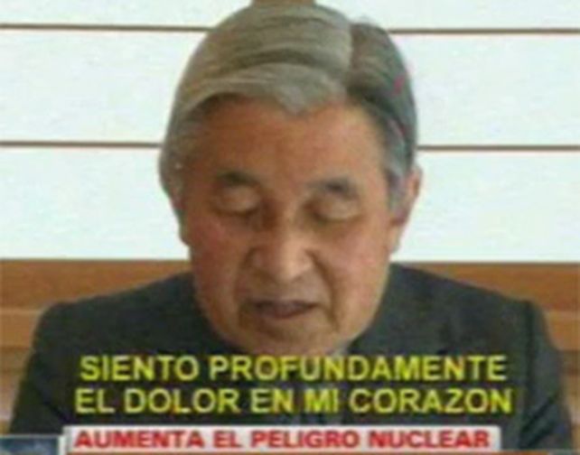 El emperador sali&oacute; del silencio y asegur&oacute; que esta crisis era imprevisible