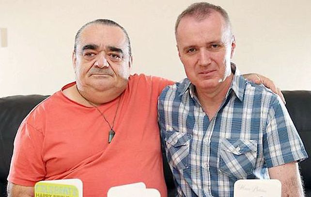 Alegría. David y Stuart Horner en una casa de Sheffield