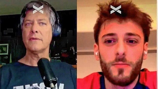 Luciano Vicentín protagonizó un divertido diálogo con Mario Pergolini.