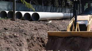 El acueducto que llevará por primera vez agua dulce a Oro Verde, San Benito y Colonia Avellaneda.