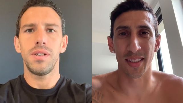 Maxi y Di María le mandaron un mensaje a Benjamín