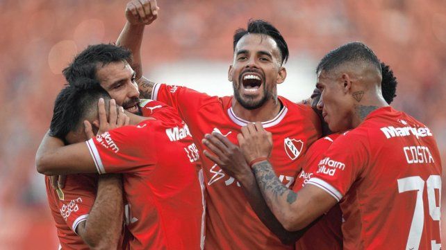 Independiente festejó en el final.