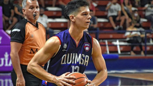 Emiliano Toretta tuvo una destacada tarea en Quimsa