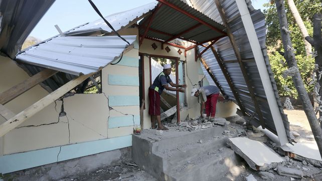 Las imágenes más dramáticas del terremoto en Indonesia